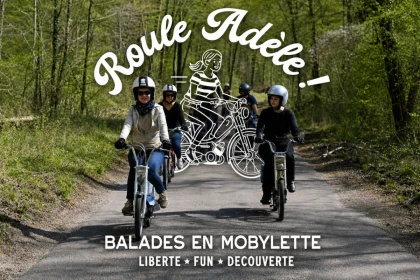 Balade en mobylettes Vintage à la demi journée - Chantilly Senlis Fun